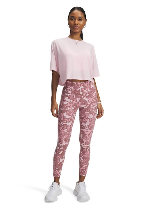 Motion Ankle Training Women's Long Firming Pink Leggings