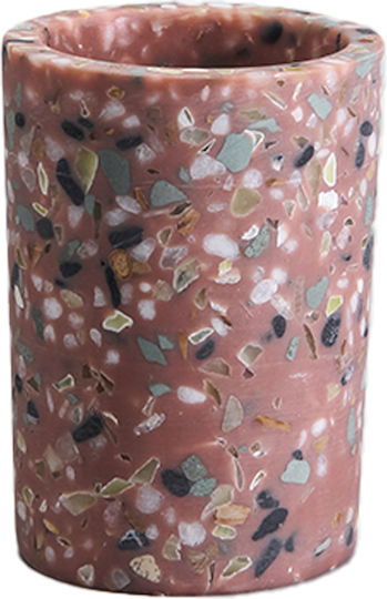 Cyclops Terrazzo Ziegelrot Zahnputzbecherhalter