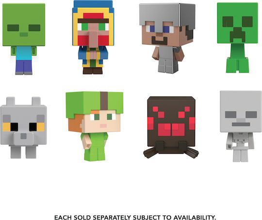 Minecraft Παιχνίδι Μινιατούρα για 3+ Ετών (Διάφορα Σχέδια)