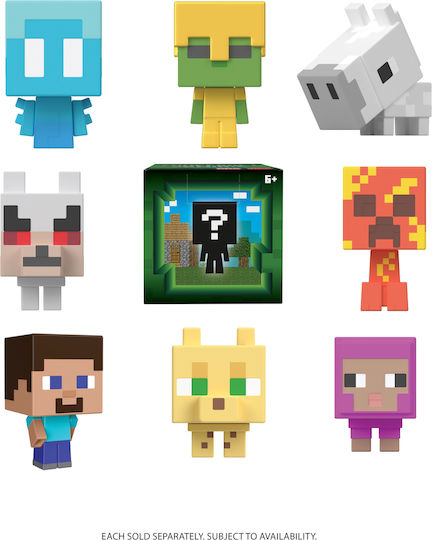 Minecraft Παιχνίδι Μινιατούρα για 3+ Ετών (Διάφορα Σχέδια)