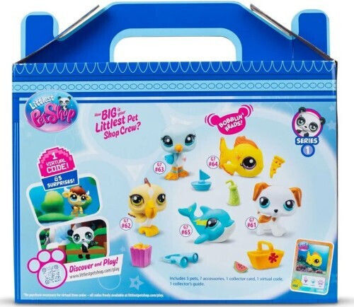 Basic Fun Beach Besties Collectors Littlest Pet Shop For 4+ Years 4cm (Miscellaneous Designs)