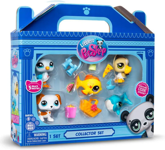 Basic Fun Beach Besties Collectors Littlest Pet Shop For 4+ Years 4cm (Miscellaneous Designs)