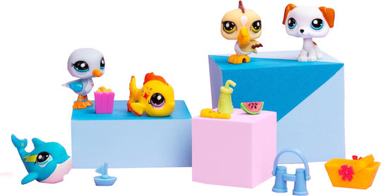 Basic Fun Beach Besties Collectors Littlest Pet Shop For 4+ Years 4cm (Miscellaneous Designs)