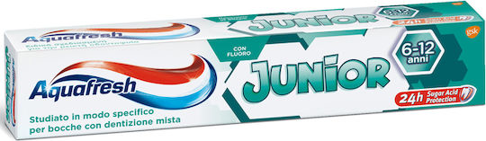 Aquafresh Junior Children's Toothpaste for 6+ Years with Mint Flavor 75ml