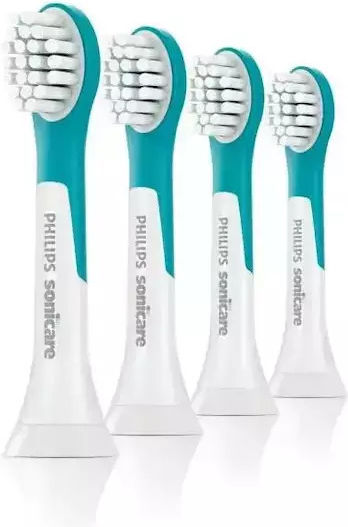 Philips Ανταλλακτικά Ηλεκτρικής Οδοντόβουρτσας 4τμχ για 3+ Χρονών Turquoise