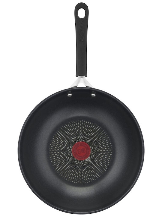 Tefal Jamie Oliver Wok made of Stainless Steel with Non-Stick Coating 28cm