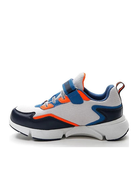Kids Sports Shoes Running with Hoop & Loop Closure Multicolour