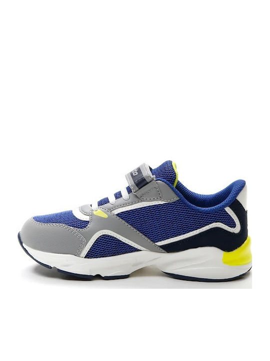 Rio Amf Iv Kids Sports Shoes Running with Hoop & Loop Closure Multicolour
