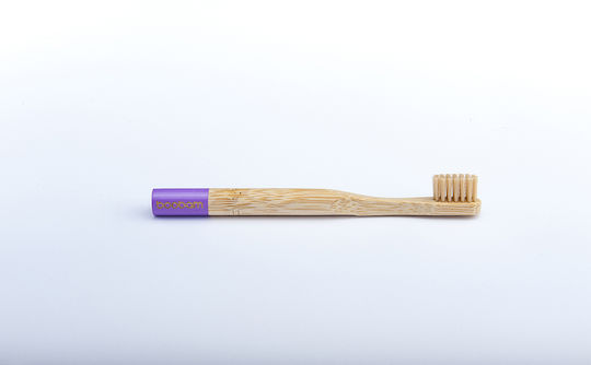 Boobam Boobam Children's Manual Toothbrush for 3+ Years Purple