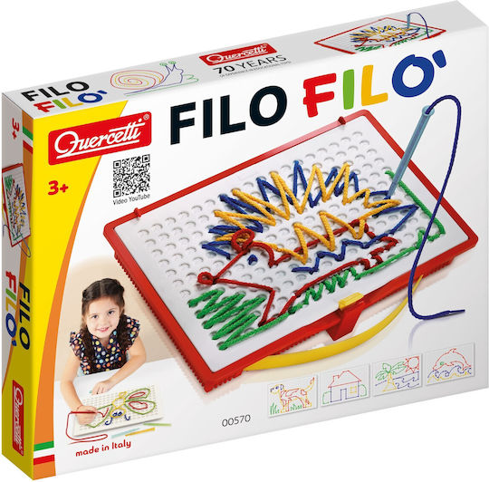 Children's Sewing Kit Quercetti Filo 0570 Carrying Case