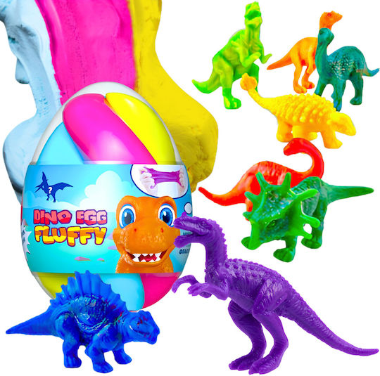 Okto Fluffy Slime Dinosaur Slime 140ml Mix