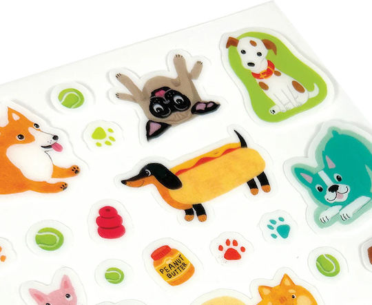 Ooly Aufkleber Stickiville Quirky Dogs
