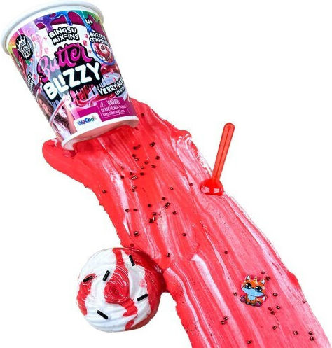 Gama Brands Slime Fluffy Butter Blizzy με Έκπληξη Butterscotch Scented για Παιδιά 4+ Ετών