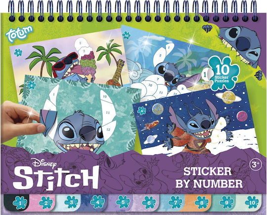 Kreativ-Set Totum Stick- & Malbuch-Aufkleber 2 in 1