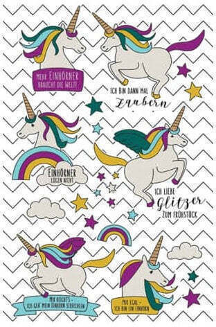 Avery Αυτοκόλλητα Unicorns