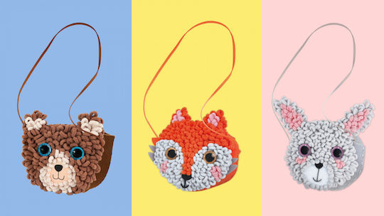 Avenir Embroidery My First Plush Bag Teddy Bear for Children 6+ Years
