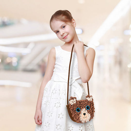 Avenir Embroidery My First Plush Bag Teddy Bear for Children 6+ Years