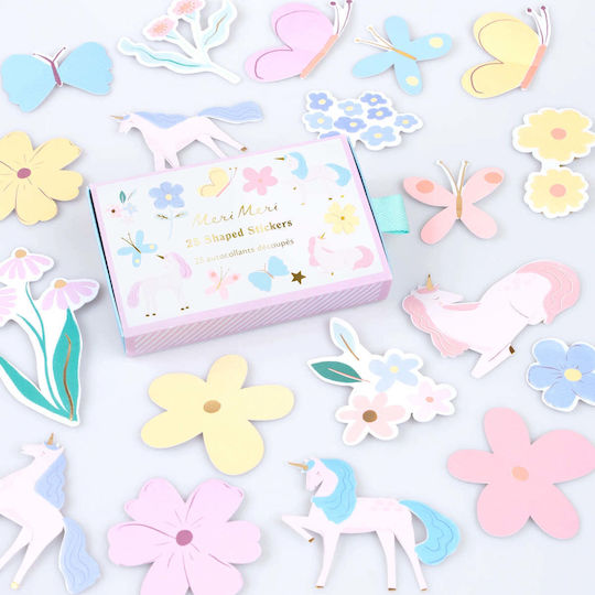 Shaped Unicorn Stickers 25 Pcs