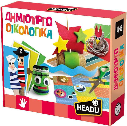 Headu Papierschneiden Ich kreiere Ökologisch für Kinder 8+ Jahre+ Jahre