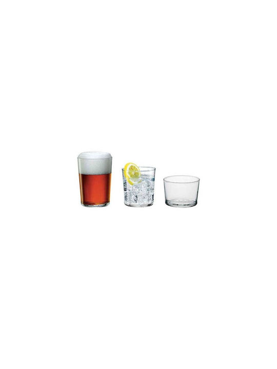 Uniglass Grande Σετ Ποτήρια Νερού από Γυαλί 350ml 12τμχ