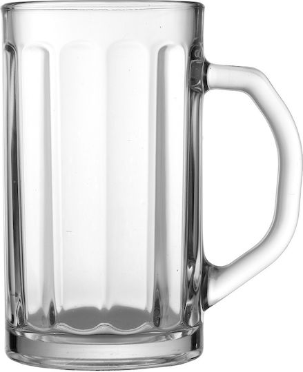 Uniglass Nicol Ποτήρι Μπύρας από Γυαλί 500ml