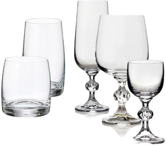 Bohemia Pavo Set Pahare De Sampanie Cu Picior Din Cristal Platin 290ml 6 Bucăți