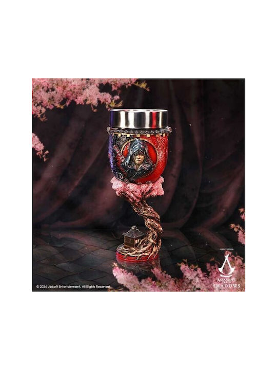Nemesis Now Assassin's Creed: Shadows - Naoe Cup (18cm) Glass Cocktail/Drinking made of Glass