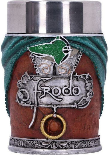 Nemesis Now Lord of the Rings - Hobbits Shot Glasses made of Stainless Steel 4pcs
