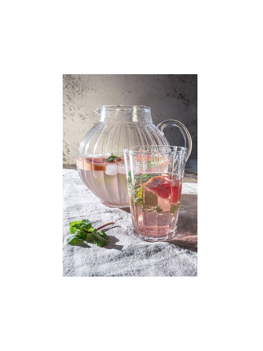 Laura Ashley Set Gläser Wasser aus Glas 410ml 4Stück