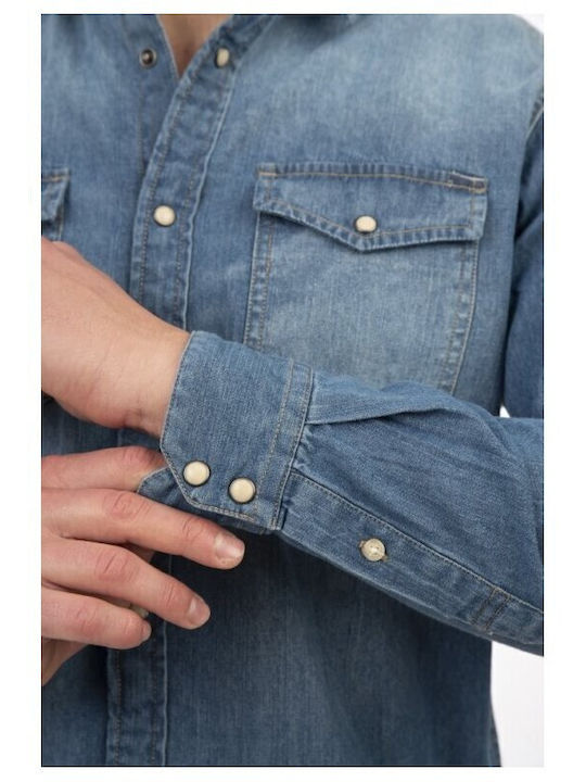 Long-sleeved Shirt Light Blue