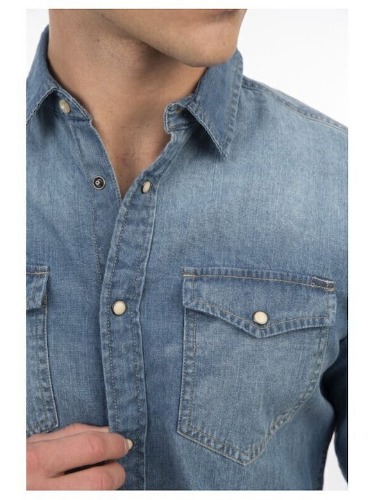 Long-sleeved Shirt Light Blue
