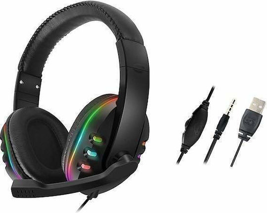 Over Ear Gaming Headset with 3.5 mm / USB Connectivity for PC / PS4 / PS5 / XBOX