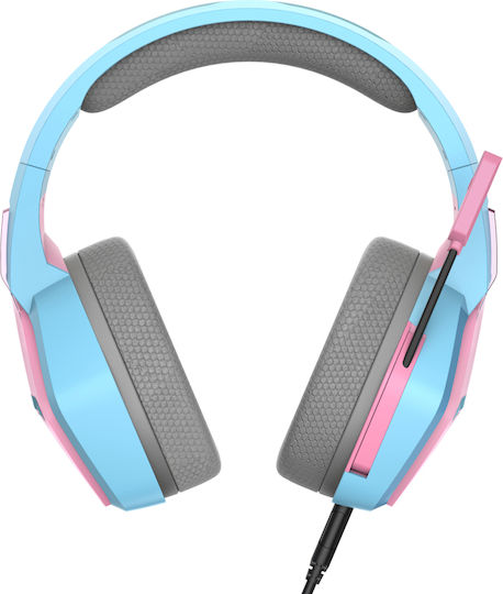 Oniverse Oniverse Over Ear Gaming Headset cu conexiune 3,5mm Diva Pink pentru PC / PS4 / PS5 / XBOX