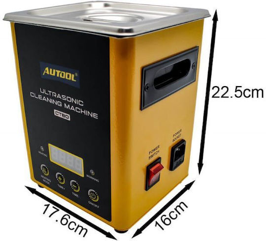 Ultrasonic Cleaner 2L Digital Timer Ct80 Autool