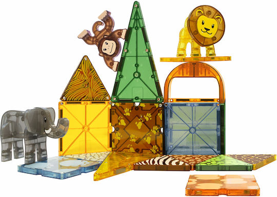 Magna-Tiles Magnetic Construction Toy Safari for Children 3+ years+ Years