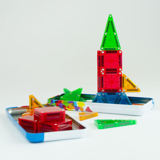 Magna-Tiles Μαγνητικό Παιχνίδι Κατασκευών Micromags Travel Set 244026