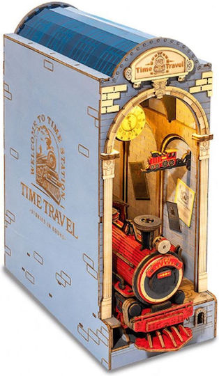 Robotime Παιχνίδι Κατασκευών Ξύλινo Time Travel Miniature Bookend για Παιδιά 14+ Ετών