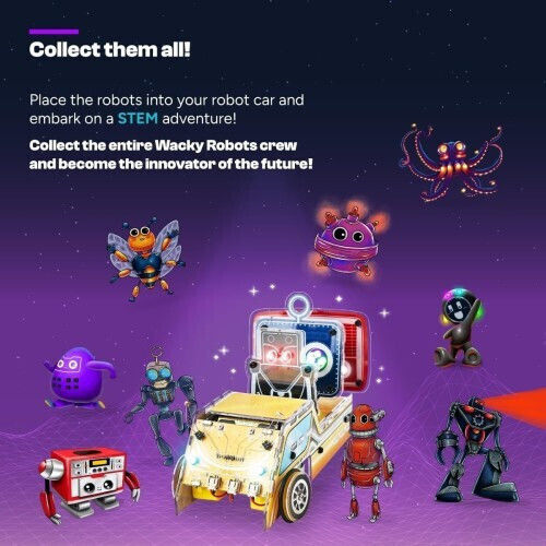 CircuitMess Παιχνίδι Κατασκευών Sparkly Diy Robot Car για Παιδιά 7+ Ετών