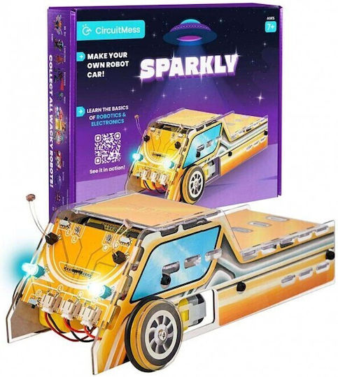 CircuitMess Παιχνίδι Κατασκευών Sparkly Diy Robot Car για Παιδιά 7+ Ετών