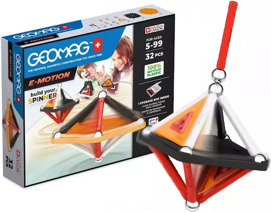 Geomag Μαγνητικό Παιχνίδι Κατασκευών E-motion για Παιδιά 5+ Ετών PF.522.038.00 150961