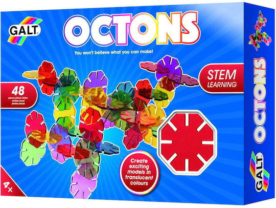 Galt Toys Plastic Construction Toy Octons for Children 3+ years+ Years