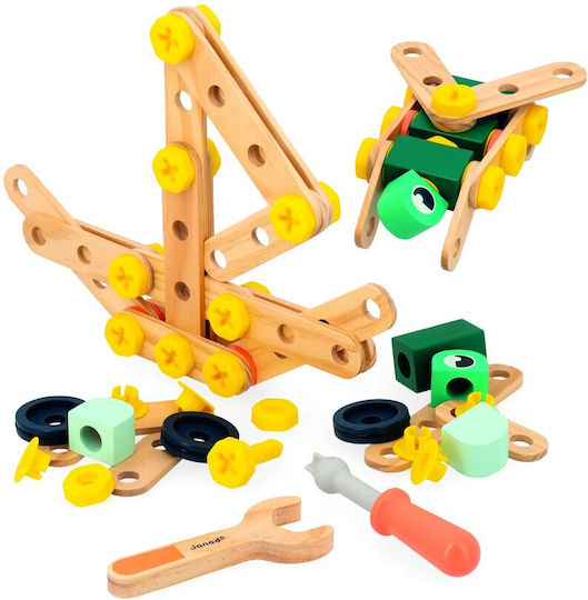 Janod Wooden Construction Toy Janod Brico'kids for Children 3+ years+ Years