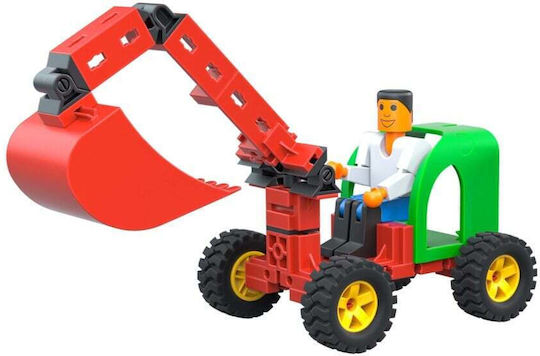 Fischer Technik Kunststoff-Bauspielzeug Junior Constructor für Kinder ab 5+ Jahre Jahren