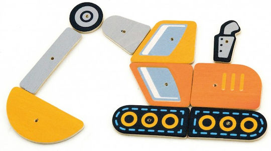 Viga Toys Wooden Construction Toy Hammer Mosaic for Children 3+ years+ Years