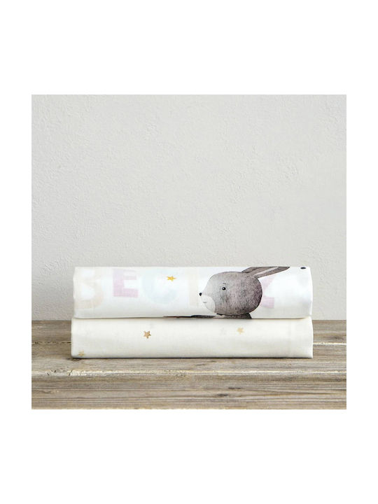 Nima Little Adventure Seturi de cearșafuri pentru bebeluși Pentru Cradle Bumbac Multicolore 70x110buc 2buc