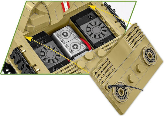 Cobi Bausteine Panzer V Panther G Pudel 1133Stück