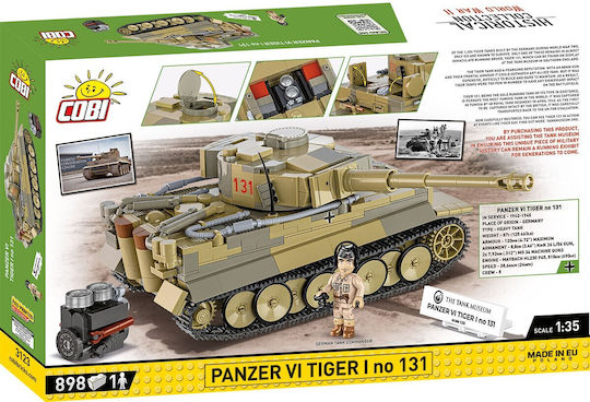 Cobi Τουβλάκια Panzer Vi Tiger I No. 131 898τμχ