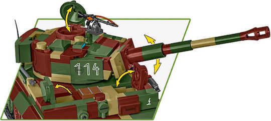 Cobi Τουβλάκια Pz.kpfw. Vi Tiger Ausf. E 870τμχ