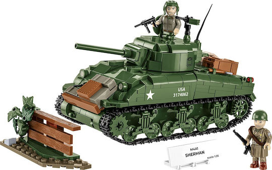 Cobi Bausteine M4a1 Sherman 663Stück