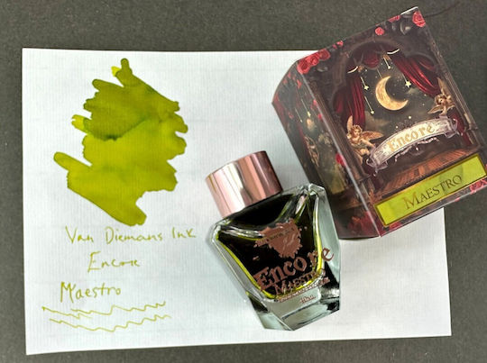 Maestro Replacement Ink for Fountain Pen Medium Green 40ml